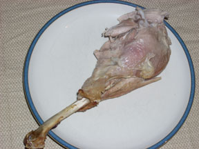 A turkey leg.